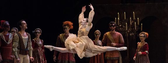 Principal Dancer Melissa Gelfin De-Poli and Cincinnati Ballet Dancers in Romeo and Juliet