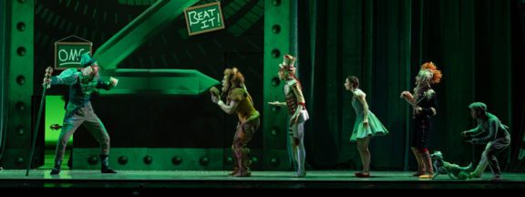 Ballet dancers performing Wizard of Oz