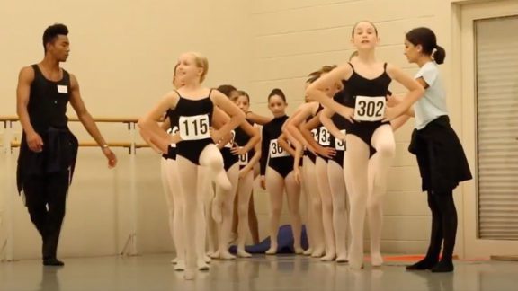 More Than 130 Young Dancers Audition for The Nutcracker Presented by Frisch's Big Boy