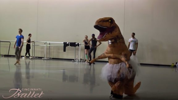 T. Rex Dancing Ballet
