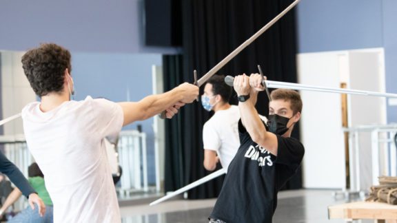 Behind the Scenes: Sword Fighting 101 for King Arthur's Camelot