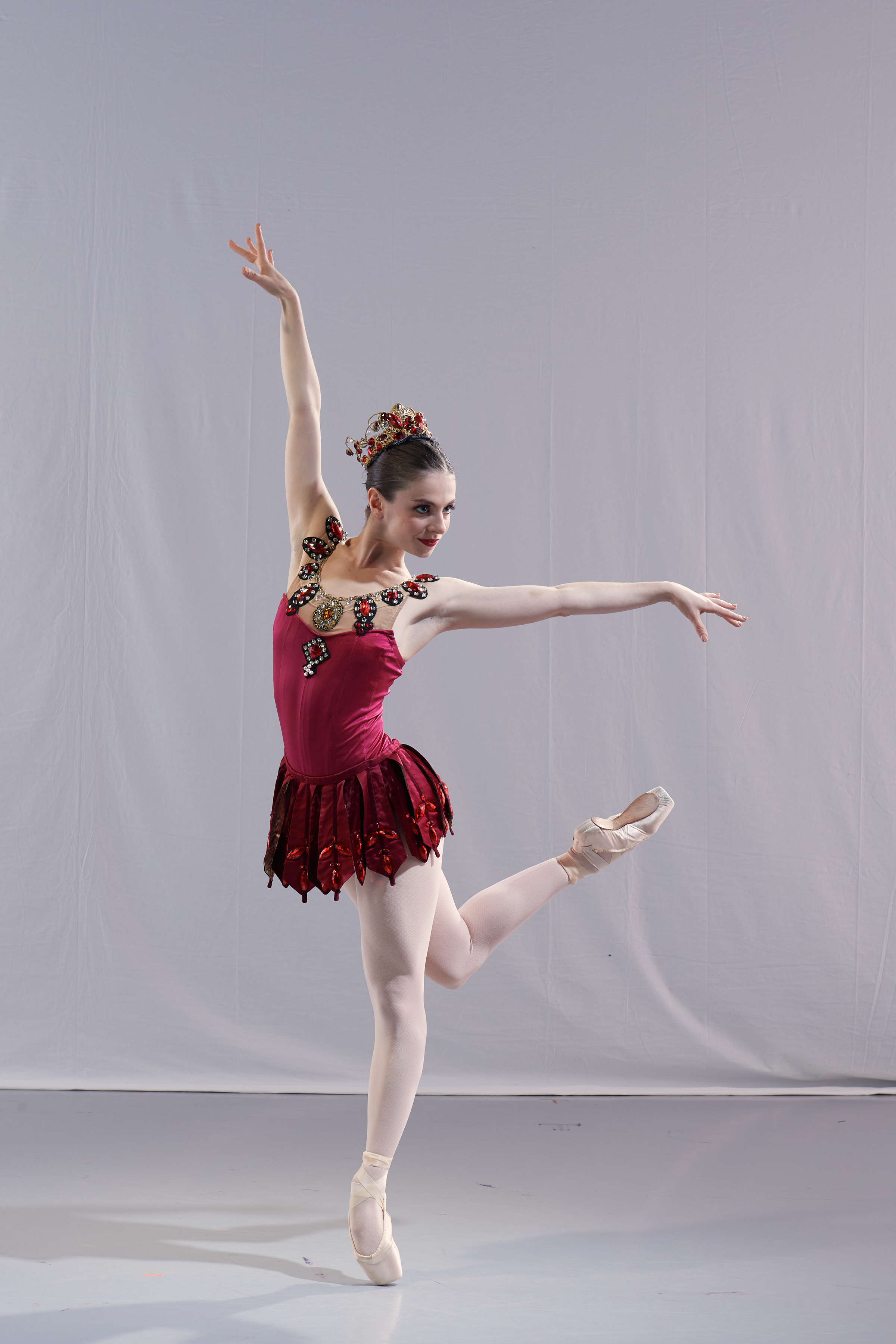 Nikita Boris as Rubies for Jewels | Cincinnati Ballet